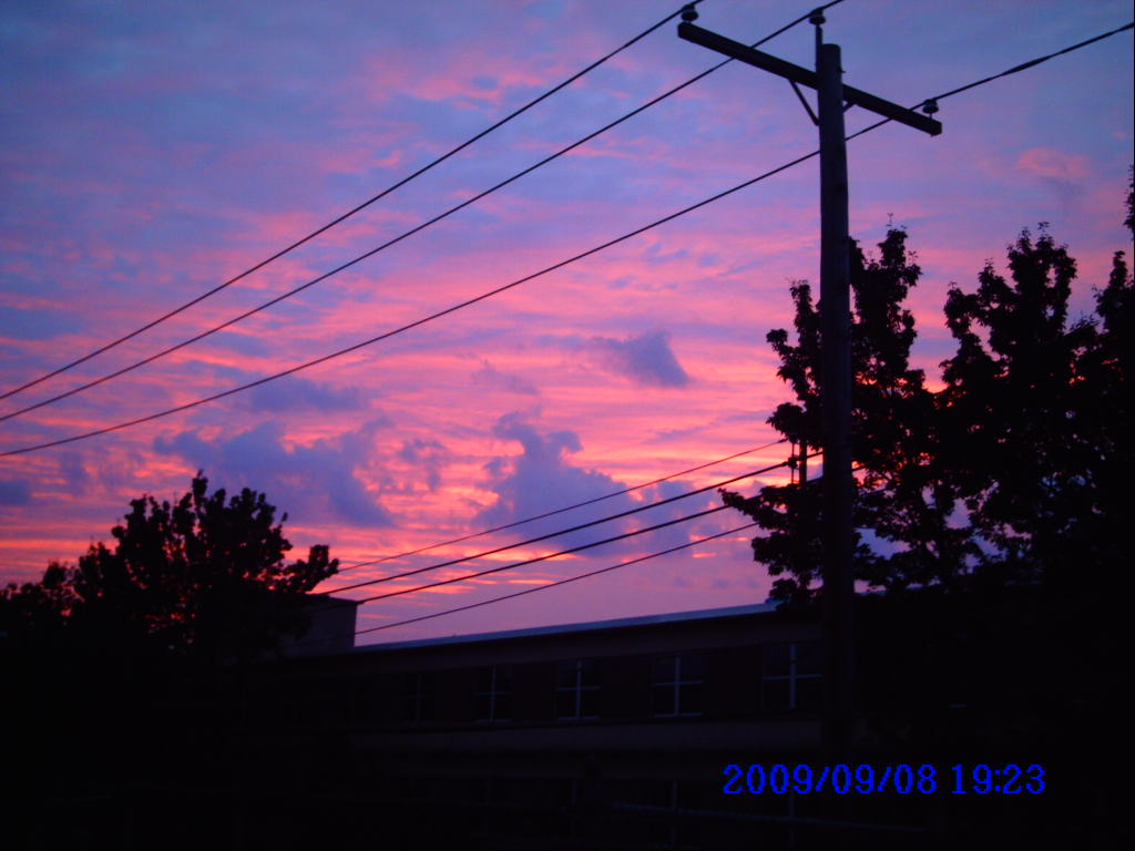 Sunset in Bridgeport